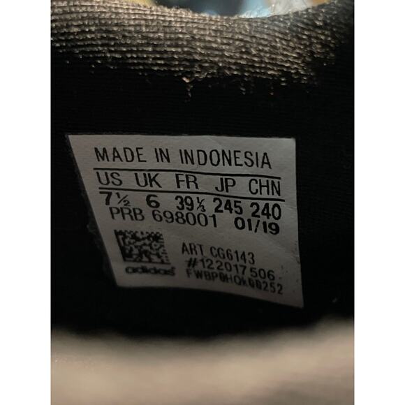 Adidas Swift Run Blue Leopard Print Sneakers - Size 7.5 - Picture 9 of 9